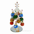Crystal Christmas Tree with Fashion, Elegant and Changing, Handmade by Senior Workers, High Skill